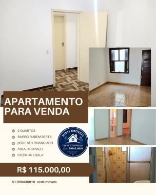 Apartamento 2 quartos para Venda no bairro Rubem Berta em Porto Alegre