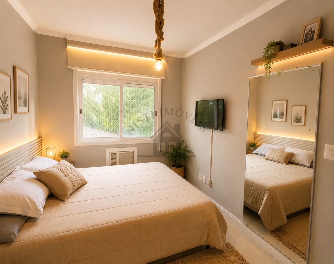 Apartamento da Anita Garibaldi com sacada