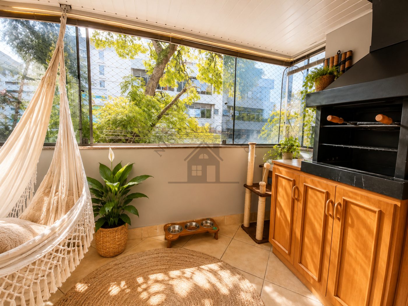 Apartamento da Anita Garibaldi com sacada